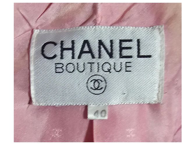 CHANEL Tweedjacke Pink - Ansicht 6