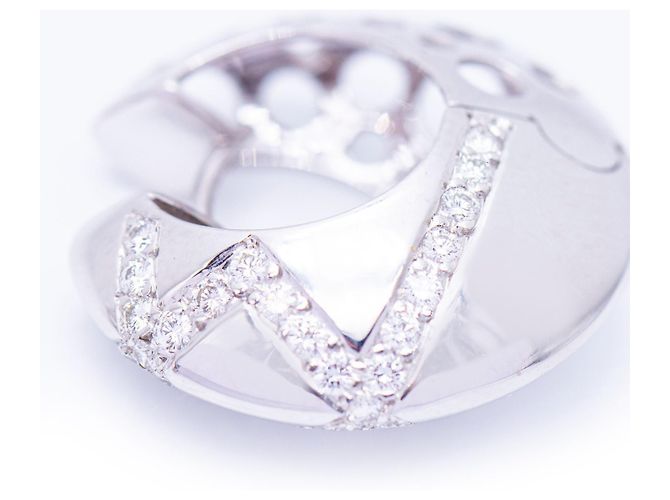 Autre Marque Orecchini in oro con diamanti Bianco - vista 3