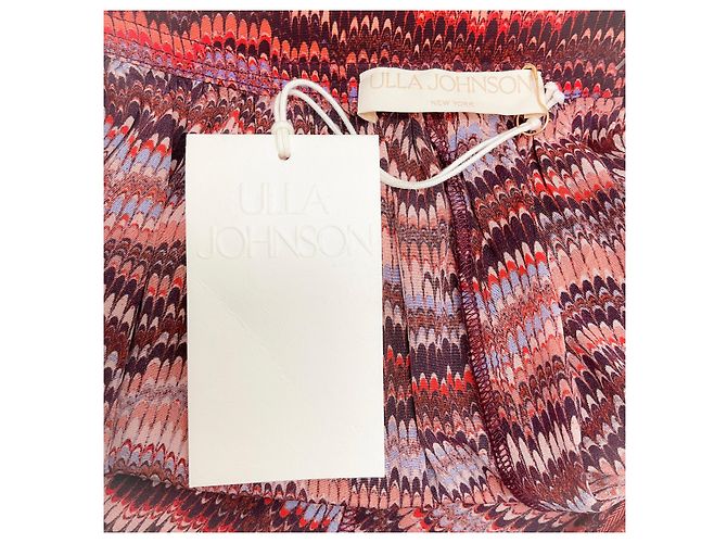 Shorts Ulla Johnson Roxo Safira Seda Alina - vista 4