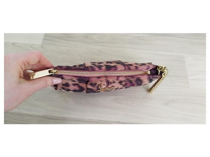 Pochette Christian Louboutin Multicolore in Poliestere - vista 11