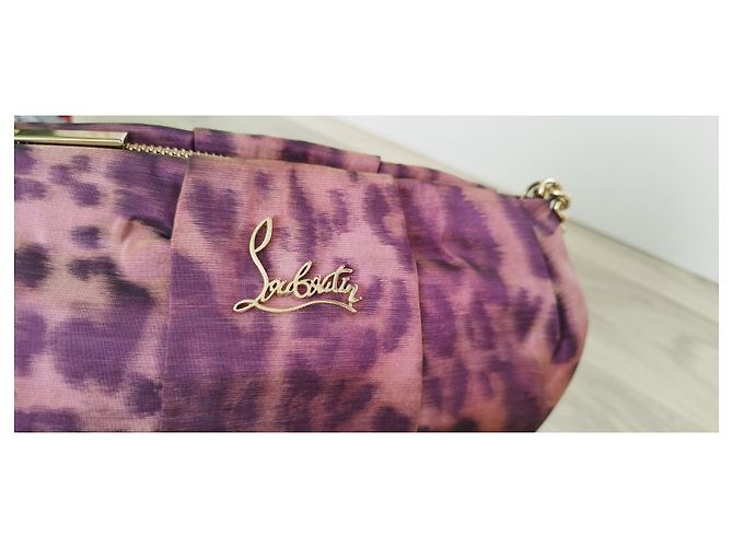 Pochette Christian Louboutin Multicolore in Poliestere - vista 3