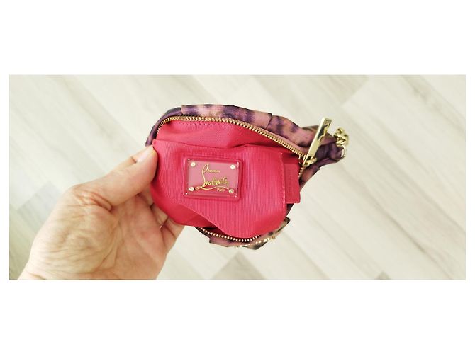 Pochette Christian Louboutin Multicolore in Poliestere - vista 7