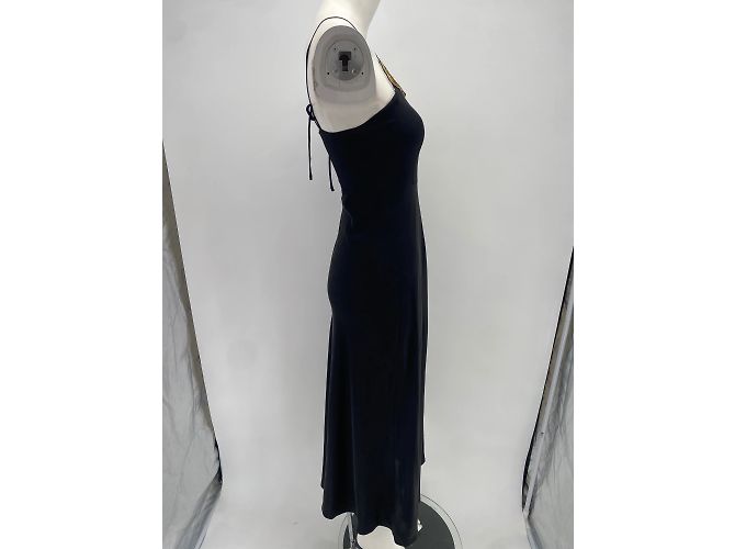 Autre Marque Vestidos Rixo T.International XXS Seda Negro - vista 4