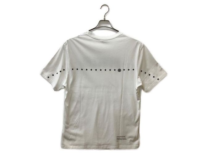 T-shirt stampata Moncler bianca cotone XL Bianco - vista 2