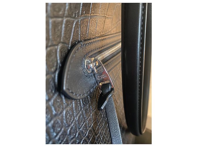 Borsa Alexander McQueen Tall Story in pelle Nero - vista 10