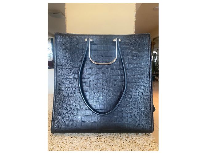 Borsa Alexander McQueen Tall Story in pelle Nero - vista 6