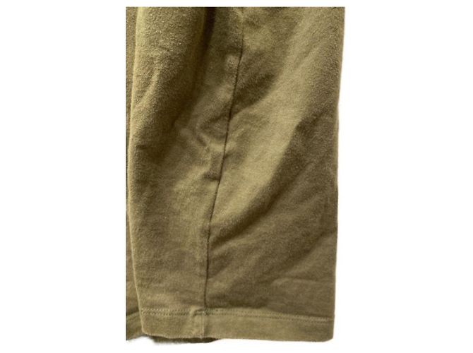 Moncler T-Shirt mit aufgesetzter Tasche Olivgrün Baumwolle M - Ansicht 7