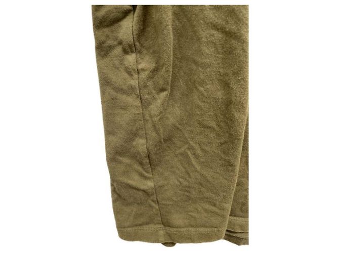 Moncler T-Shirt mit aufgesetzter Tasche Olivgrün Baumwolle M - Ansicht 8
