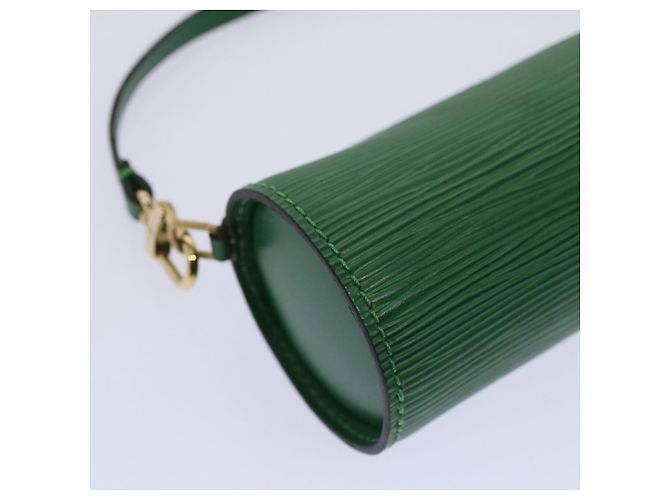 LOUIS VUITTON Epi Soufflot Pouch Verde LV Auth 57886 - vista 17