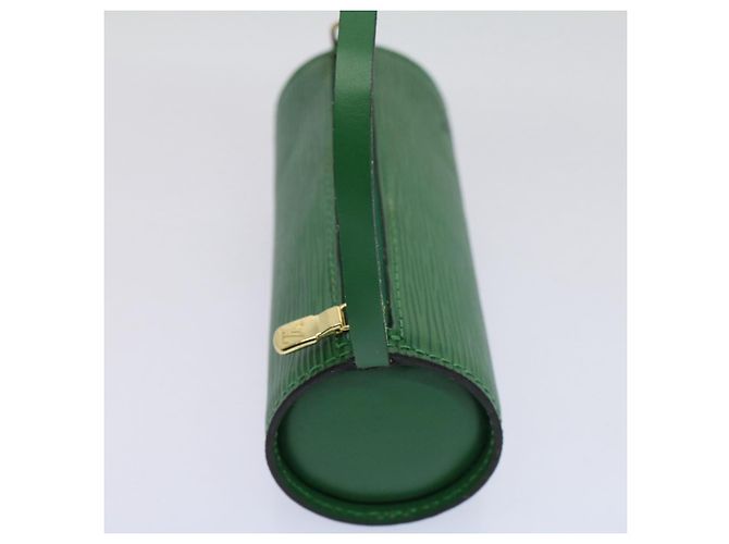 LOUIS VUITTON Epi Soufflot Pouch Verde LV Auth 57886 - vista 3