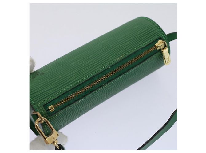 LOUIS VUITTON Epi Soufflot Pouch Verde LV Auth 57886 - vista 6