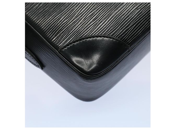 LOUIS VUITTON Epi Trocadero 27 Borsa a tracolla nera M52312 LV Auth ep2208 Nero - vista 17