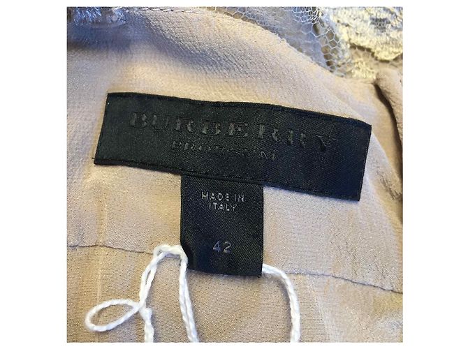BURBERRY Tops T.IT 42 Viscosa Beige - vista 4