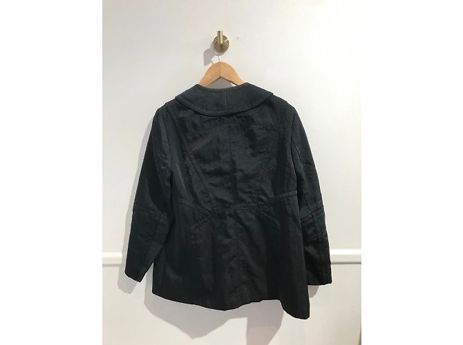 LOUIS VUITTON Jacken T.FR 44 Synthetik Schwarz - Ansicht 2