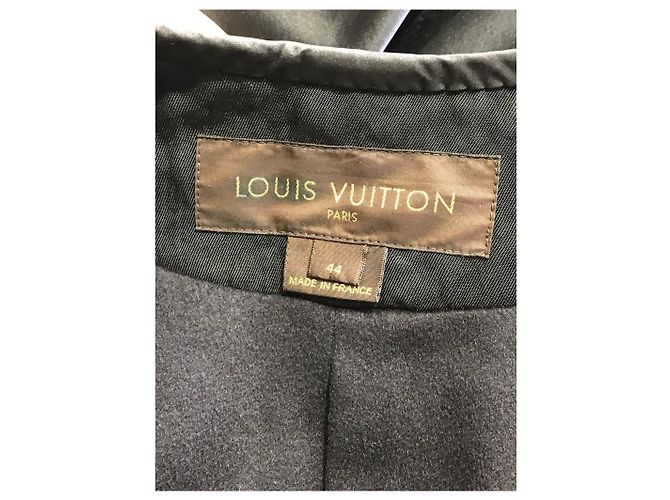 LOUIS VUITTON Jacken T.FR 44 Synthetik Schwarz - Ansicht 3