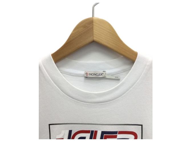 Moncler 1952 Collection Tee Black White Cotton - view 3