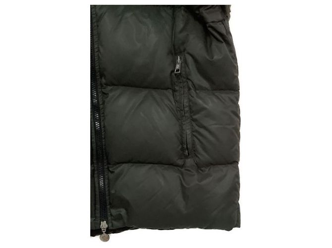 Moncler Down Jacket Olive Green M - view 4