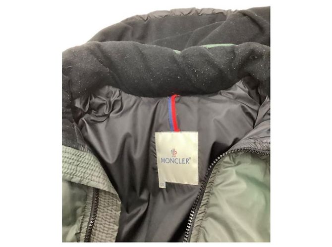 Moncler Down Jacket Olive Green M - view 5