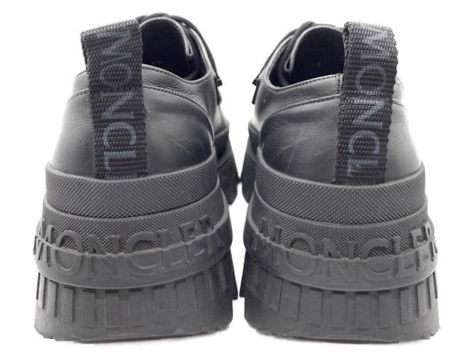 Moncler Mon Wallaby Oxford Boots Black Leather - view 5