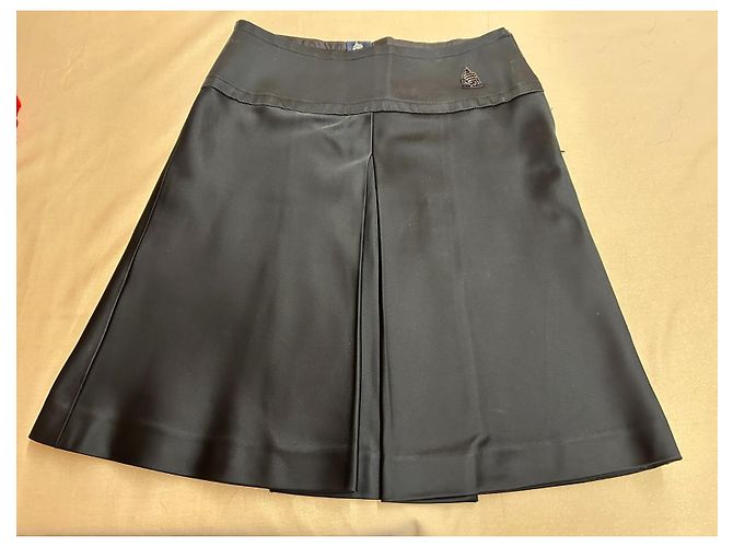 Falda de satén negra Marina Yachting Talla 38 - vista 3