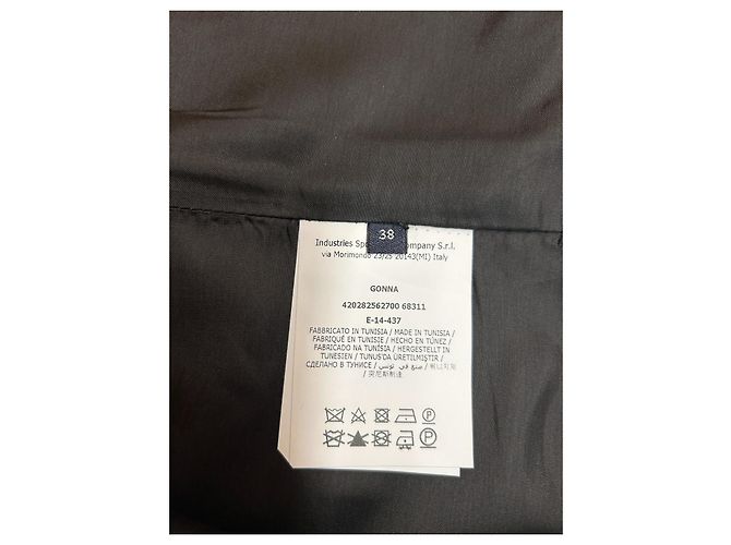 Falda de satén negra Marina Yachting Talla 38 - vista 5