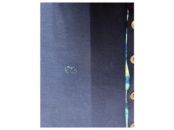 Polo Escada Sport blu navy a maniche corte - vista 4