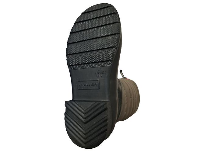 Botas Hunter de borracha pretas e cáqui Preto Caqui - vista 8