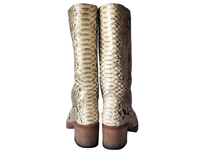 Sendra Stivale texano Beige - vista 4