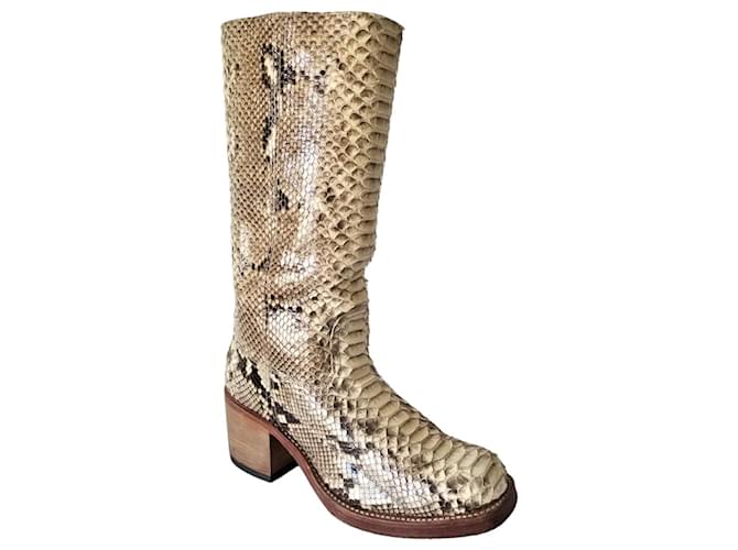 Sendra Stivale texano Beige - vista 6