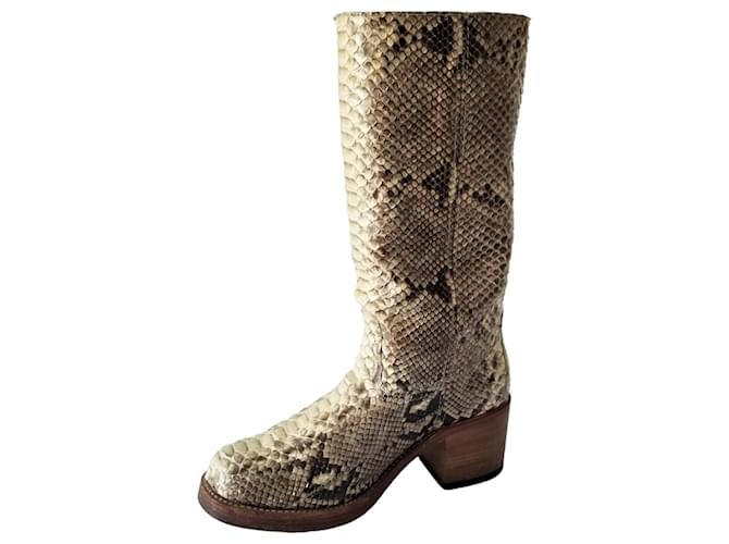 Sendra Stivale texano Beige - vista 7