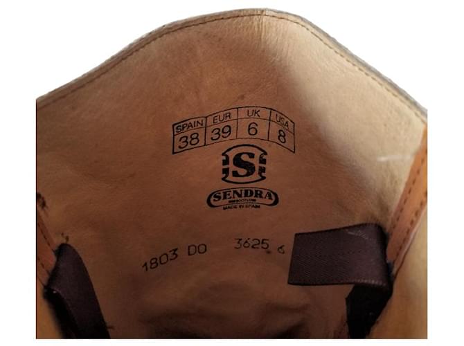 Sendra Stivale texano Beige - vista 9