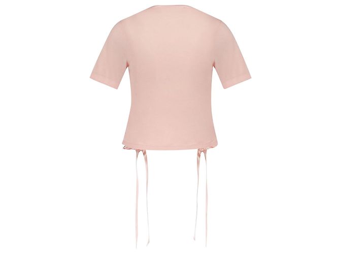 Camiseta Bow Tails - Simone Rocha - Algodón - Rosa Pálido - vista 2