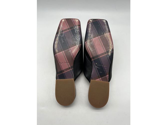 PAUL SMITH Mules & sabots T.UE 38 Cuir - vue 7