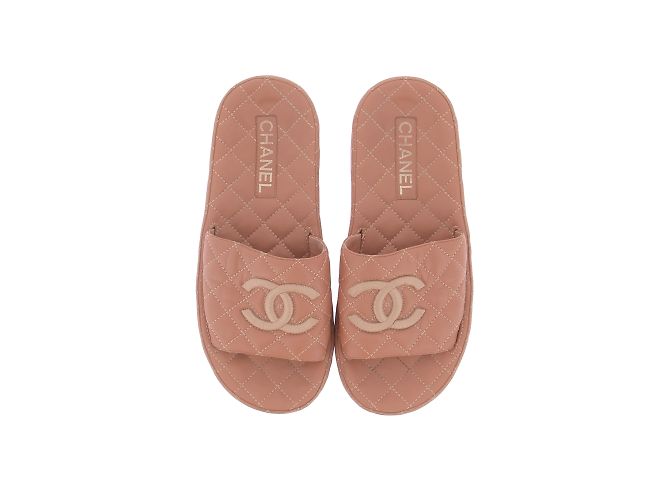 CHANEL  Mules & clogs T.eu 38 leather Pink - view 6