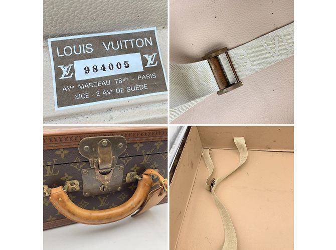 Louis Vuitton Bisten in tela monogramma vintage 60 Borsa per bagagliaio - vista 6