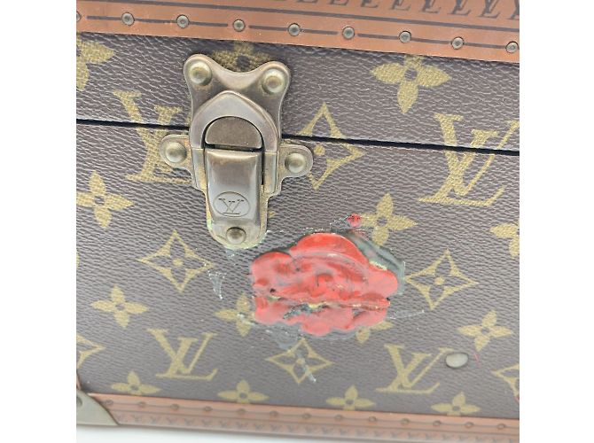 Louis Vuitton Bisten in tela monogramma vintage 60 Borsa per bagagliaio - vista 9