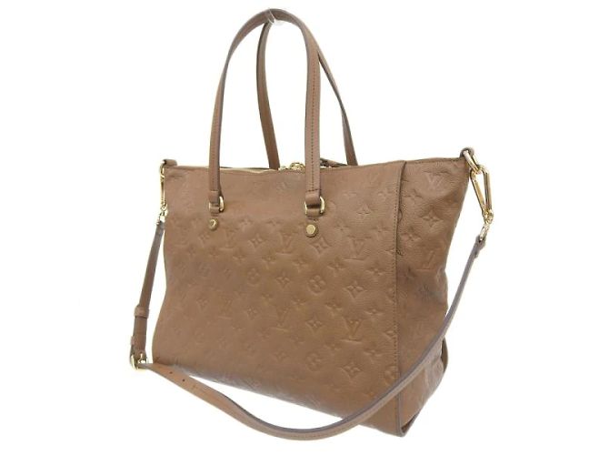 Louis Vuitton Monogram Empreinte Lumineuse PM in Great Condition Brown - view 3