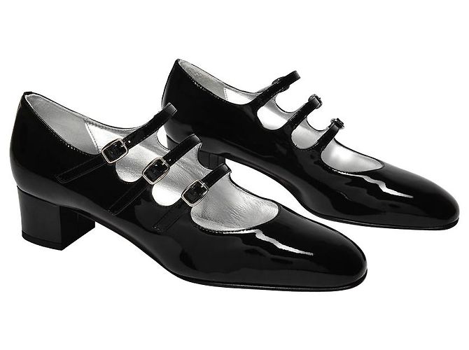 Kina Pumps - Carel - Schwarz - Lackleder - Ansicht 2