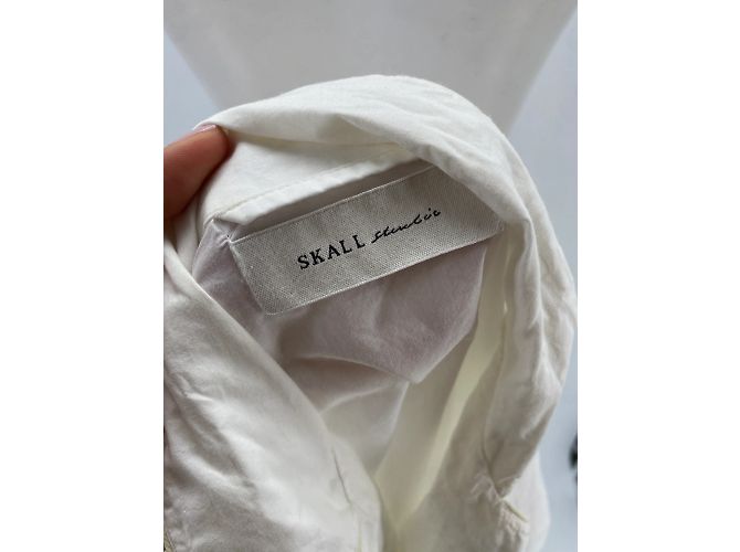 Autre Marque Skall Studio top T.FR 34 de algodón Blanco - vista 5