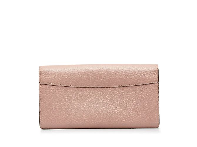 Cartera larga Capucines de cuero Taurillon de Louis Vuitton Rosa - vista 3
