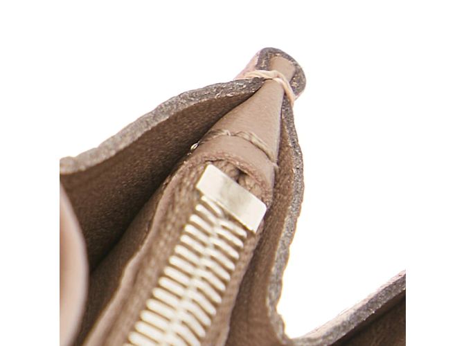 Cartera larga Capucines de cuero Taurillon de Louis Vuitton Rosa - vista 5