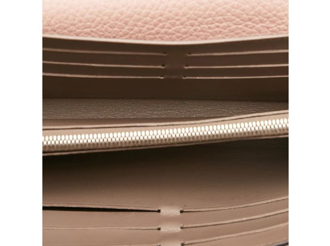 Cartera larga Capucines de cuero Taurillon de Louis Vuitton Rosa - vista 7