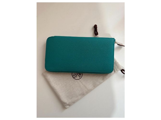 Silk In Hermès EPSOM-LEDER – PAON-FARBE Türkis - Ansicht 3