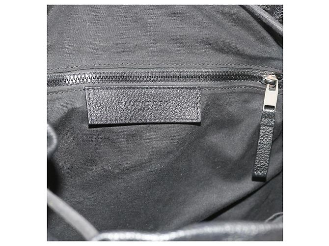 BALENCIAGA Reiserucksack Nylon Schwarz Weiß 340139 Auth bin5199 - Ansicht 22