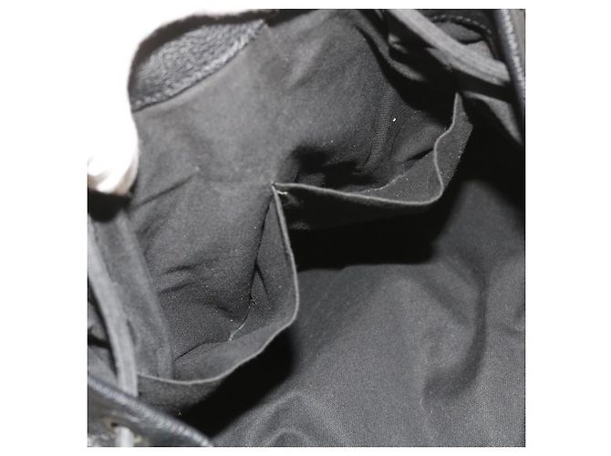BALENCIAGA Reiserucksack Nylon Schwarz Weiß 340139 Auth bin5199 - Ansicht 26