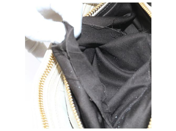 Miu Miu Borsa a Mano in Pelle 2modo Beige Auth bs9244 - vista 27