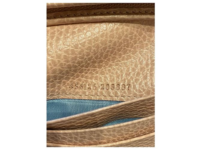 Gucci GG Marmont Leder-Geldbörse Pink - Ansicht 11