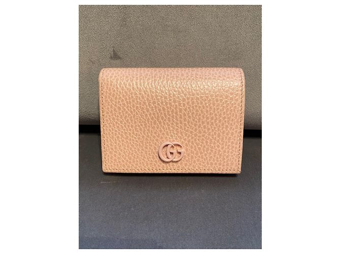 Gucci GG Marmont Leder-Geldbörse Pink - Ansicht 2