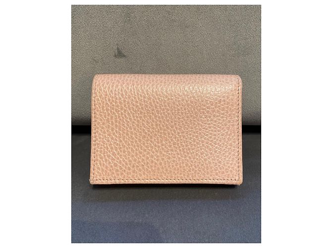 Gucci GG Marmont Leder-Geldbörse Pink - Ansicht 3