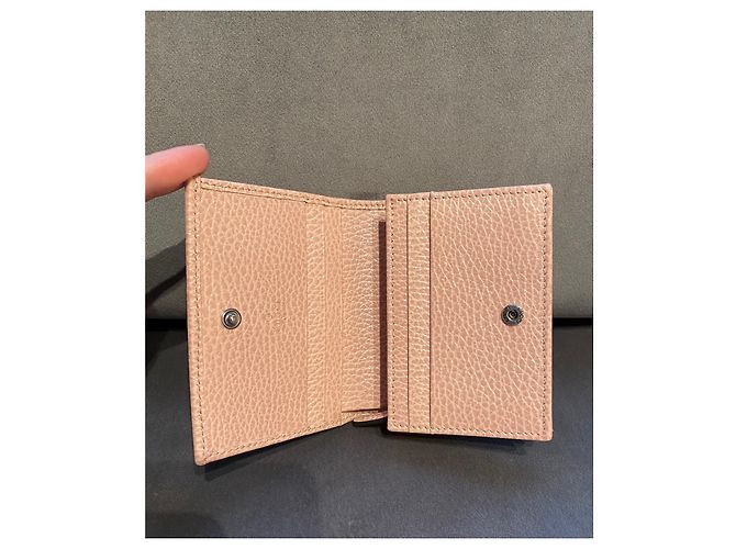 Gucci GG Marmont Leder-Geldbörse Pink - Ansicht 6